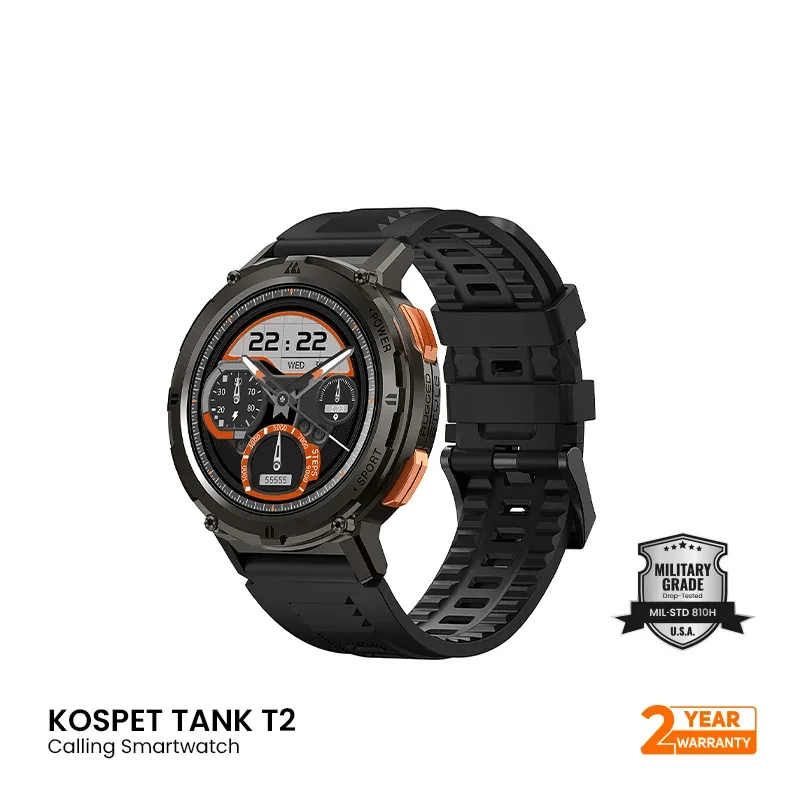 KOSPET TANK T2 Calling Rugged Smart watch - Image 3