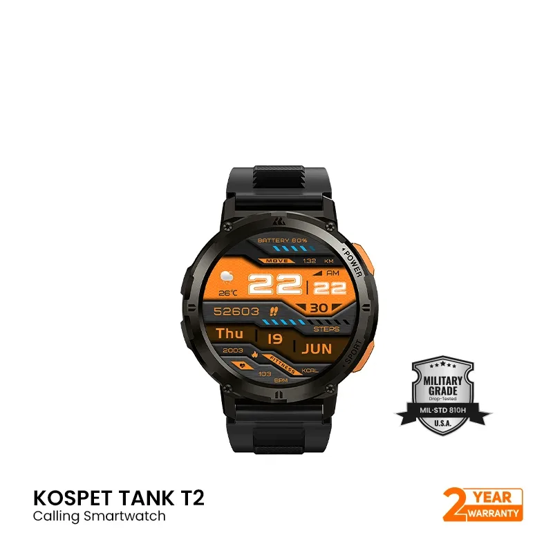 KOSPET TANK T2 Calling Rugged Smart watch - Image 2