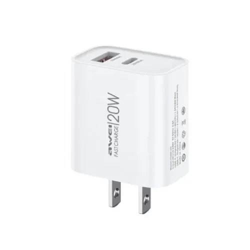 Awei PD60 20W Fast Charging Power Adapter - Image 2
